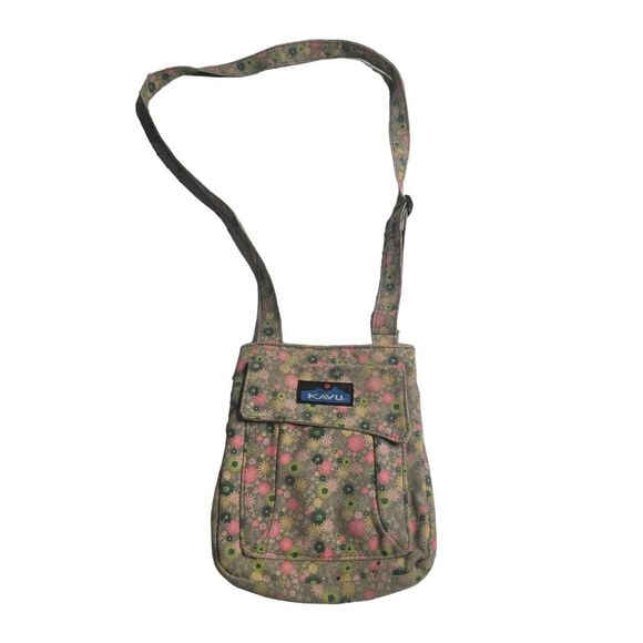 3323 Kavu‎ Floral Crossbody Purse - Picture 1 of 6